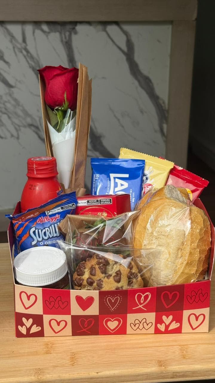 Embalagem presenteável para doces
